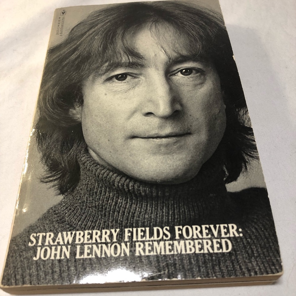 Strawberry Fields Forever: John Lennon Remembered 1980 paperback Book Photograph